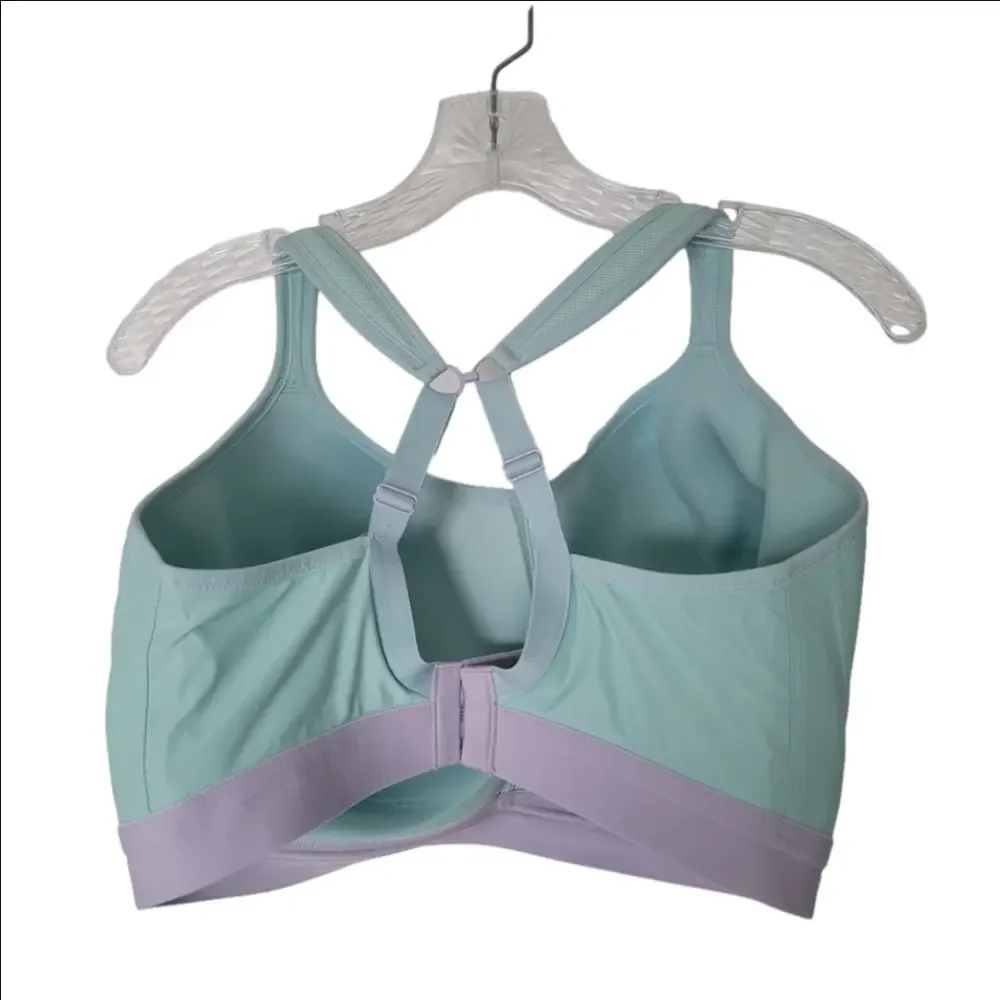 Panache Aqua and Lavender Sports Bra Size 40
